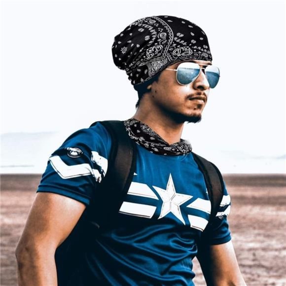 4 PCS Women Baggy Slouchy Beanie Chemo Hat Cap Slouchy Snood Hat Cancer Headwear - Picture 4 of 8